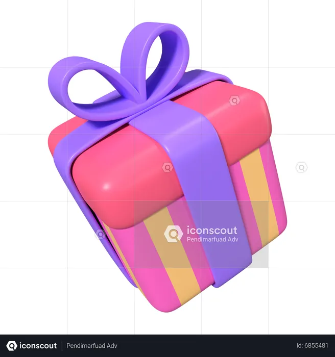 Geschenk  3D Icon