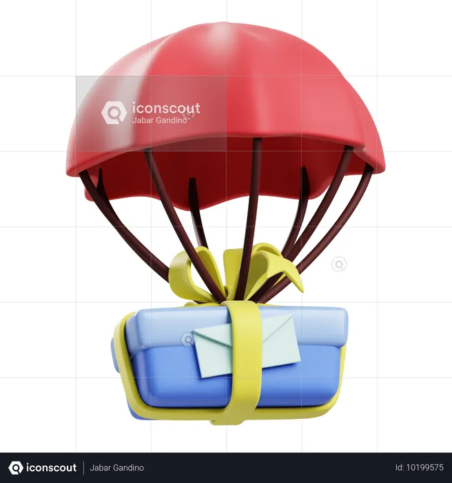 Geschenkbox  3D Icon