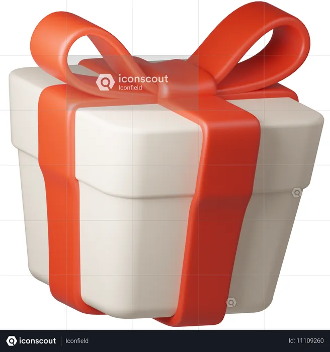 Geschenkbox  3D Icon