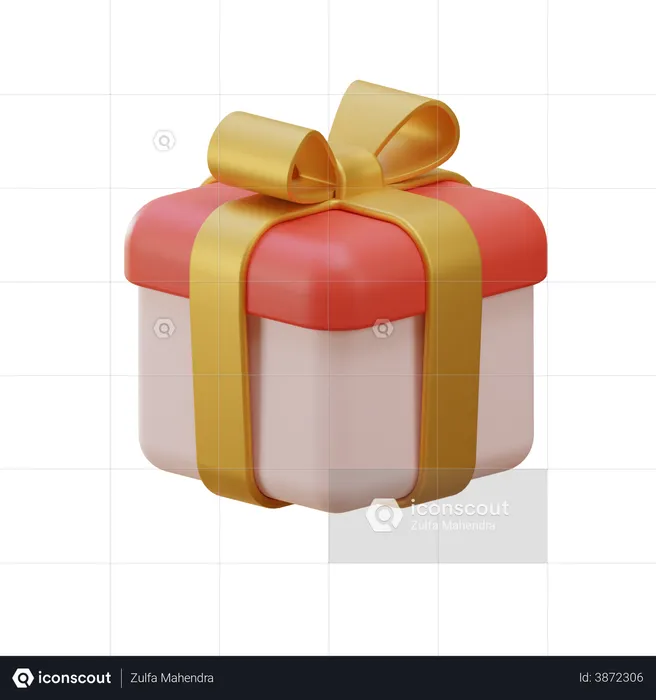 Geschenkbox  3D Icon