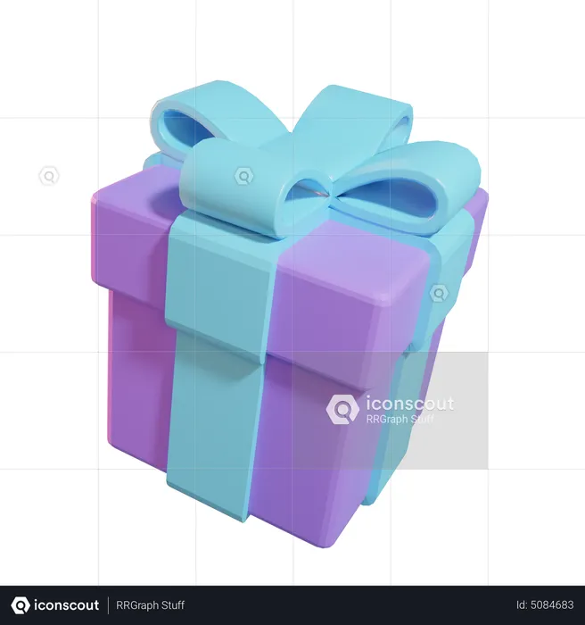 Geschenkbox  3D Icon