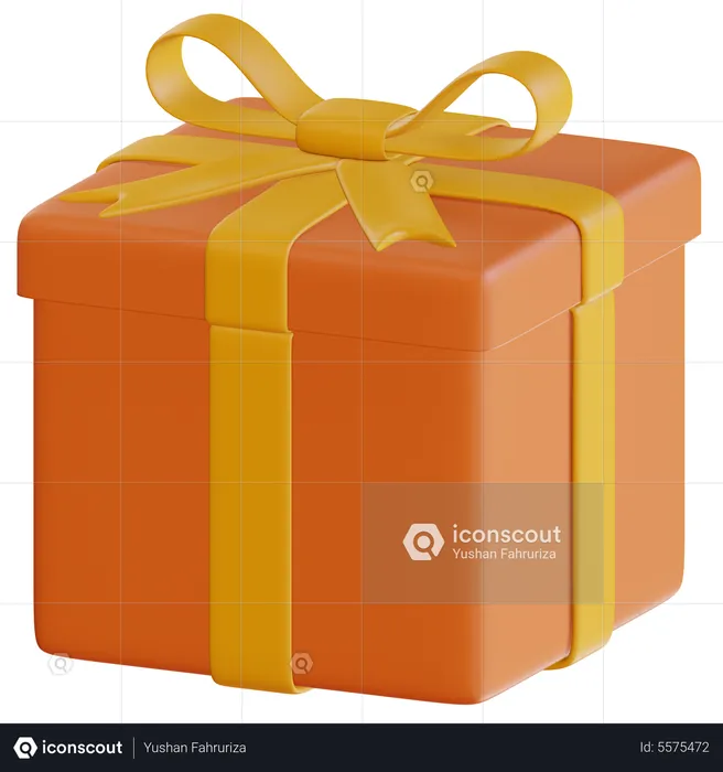 Geschenkbox  3D Icon