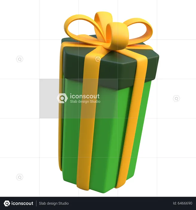 Geschenkbox  3D Icon