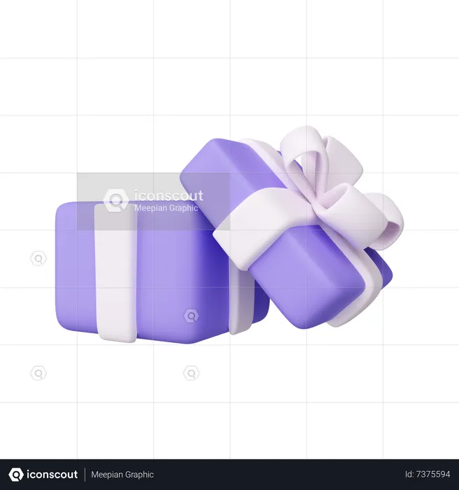 Geschenkbox  3D Icon