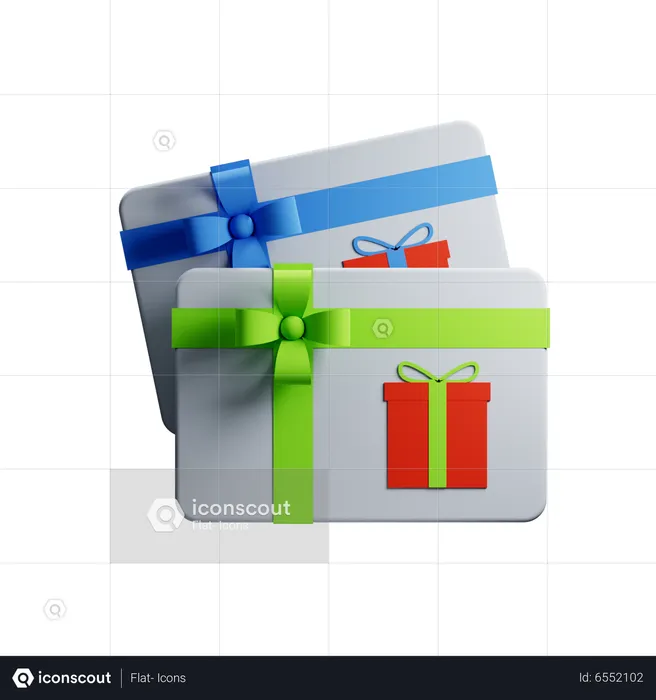 Geschenkkarte  3D Icon