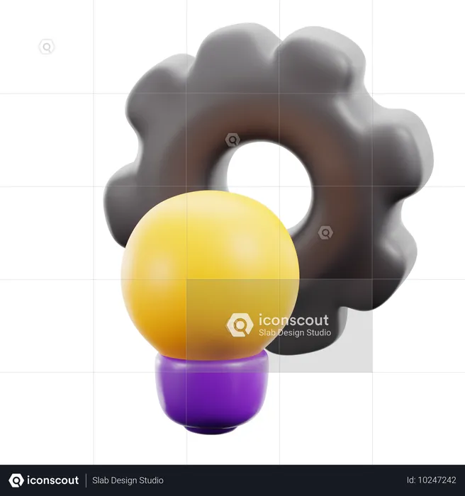 Gerenciamento de ideias  3D Icon