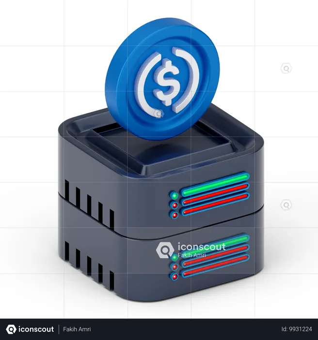 Gestión de base de datos  3D Icon