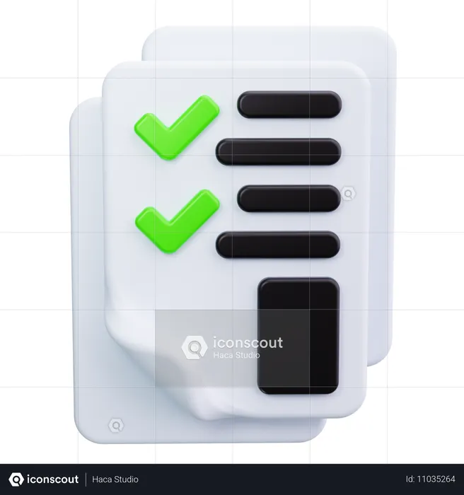 Administración de tareas  3D Icon