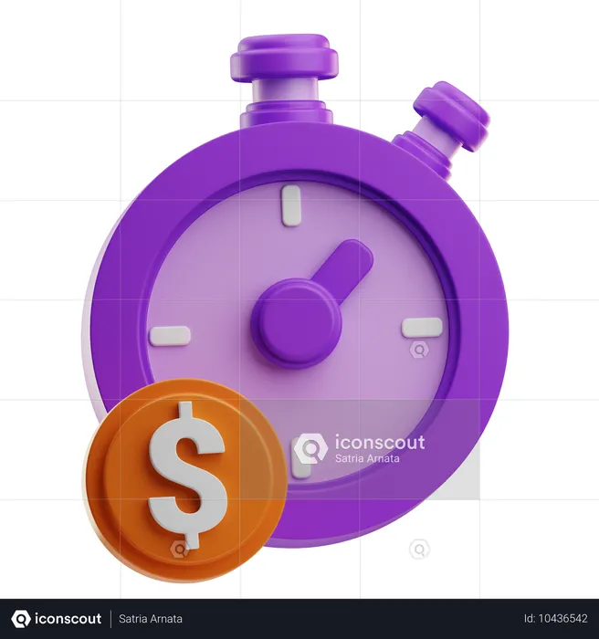 Gestión del tiempo  3D Icon