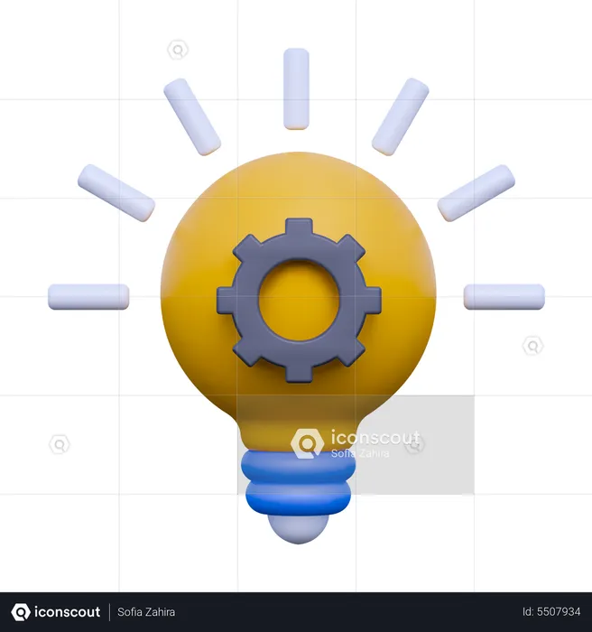 Gestion des idées  3D Icon