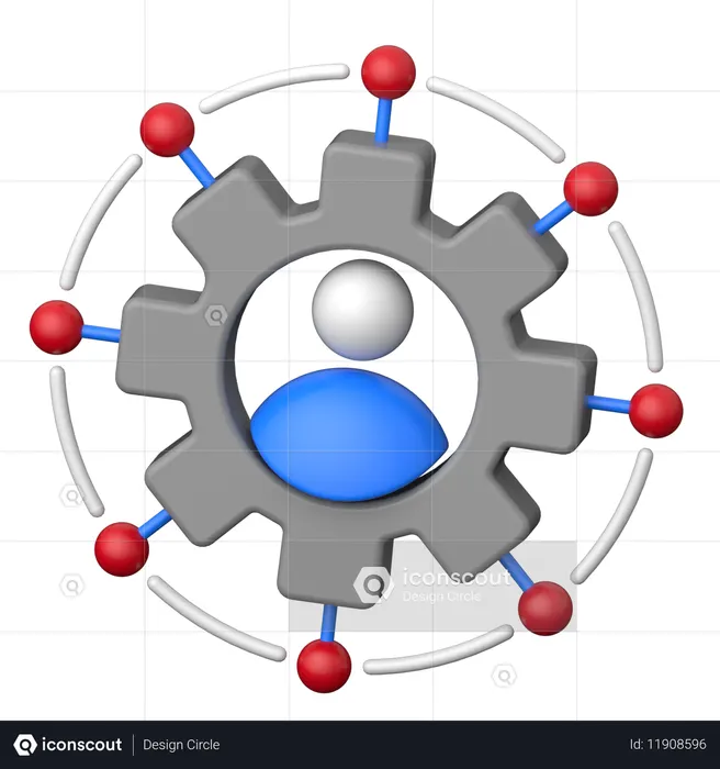Administración de Empresas  3D Icon