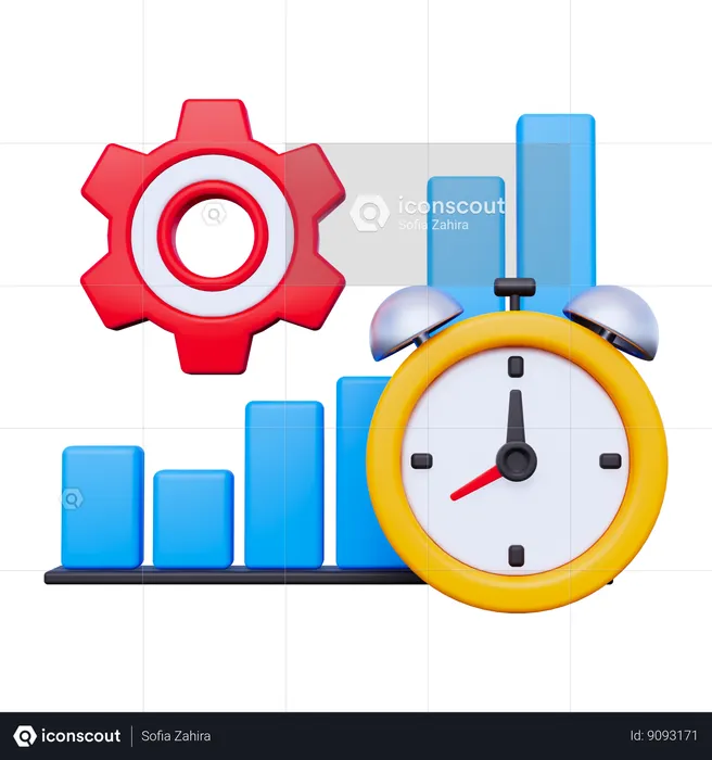 Gestion commerciale  3D Icon