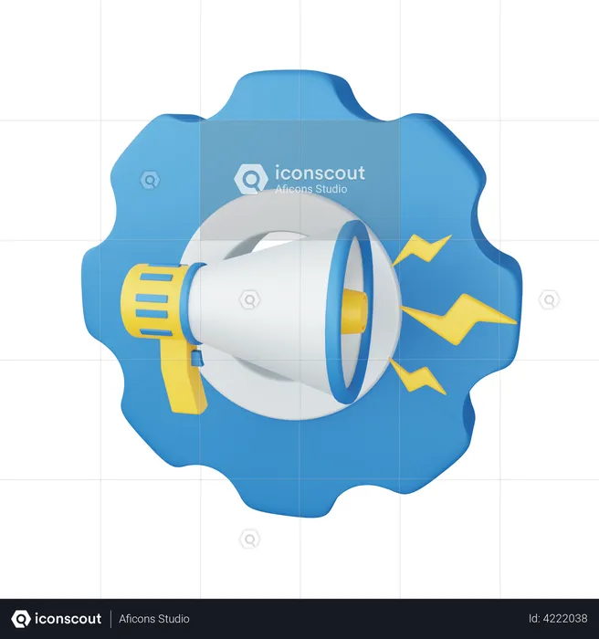 Gestion commerciale  3D Illustration