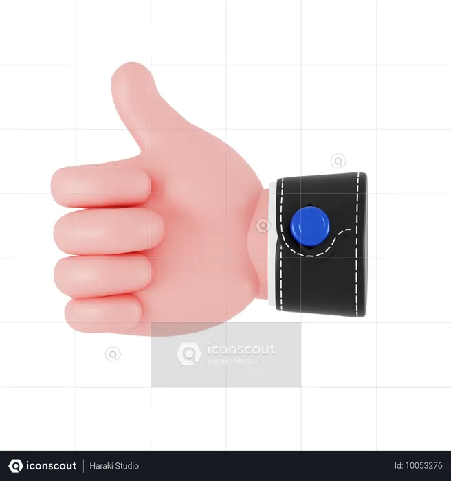 Como gesto con la mano  3D Icon