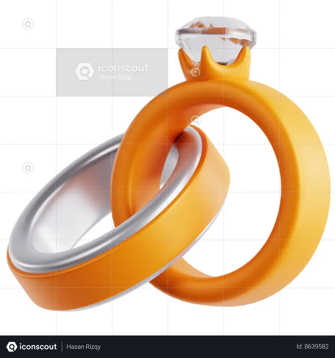 Get Married  3D Icon