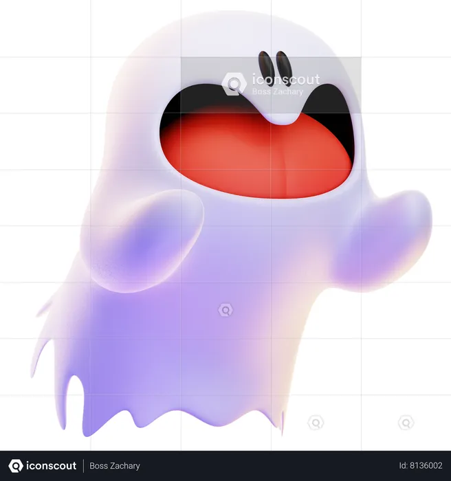 Baby Ghost  3D Icon