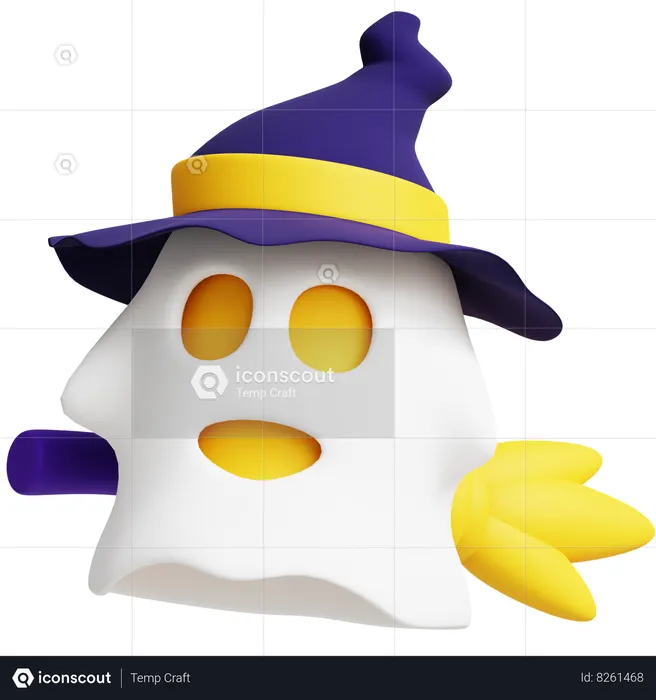 Ghost  3D Icon