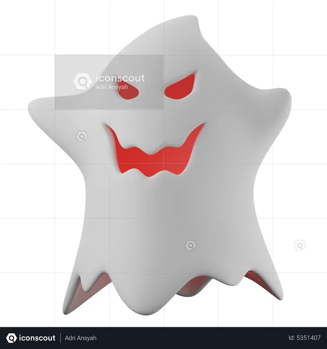 Ghost  3D Icon