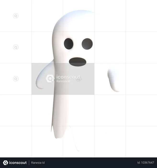 Ghost  3D Icon