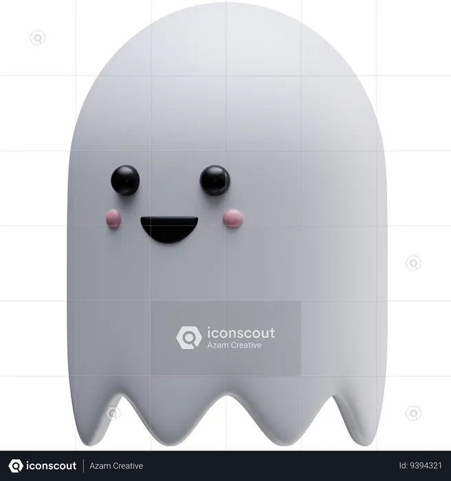 Ghost  3D Icon