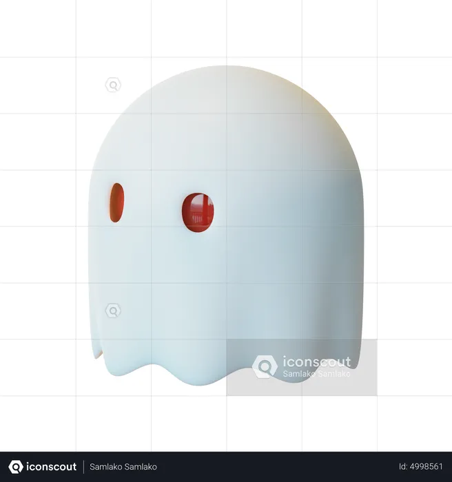 Ghost  3D Icon