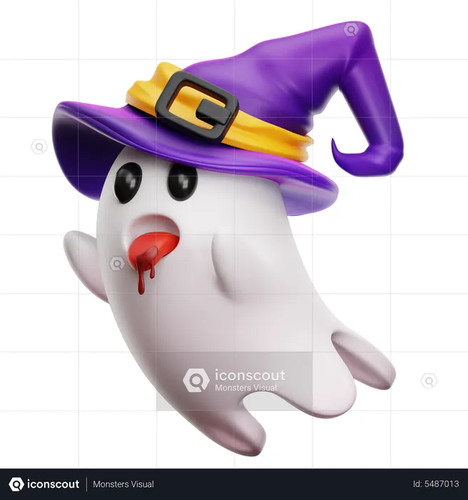 Ghost  3D Icon