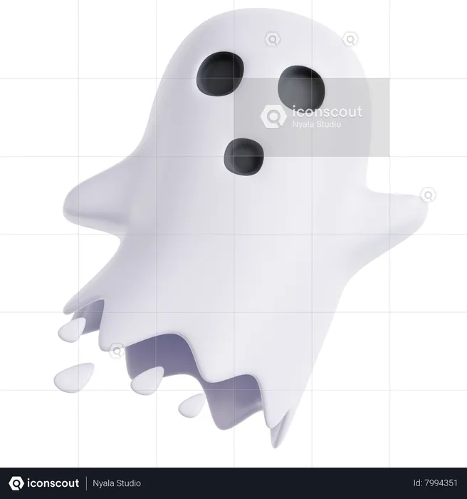 Ghost  3D Icon