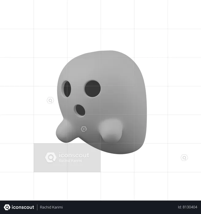 Ghost  3D Icon