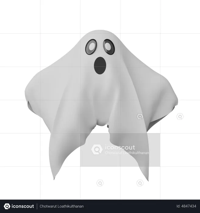 Ghost  3D Icon