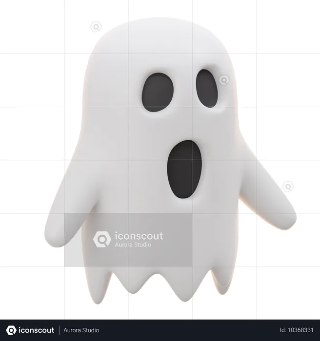 Ghost  3D Icon