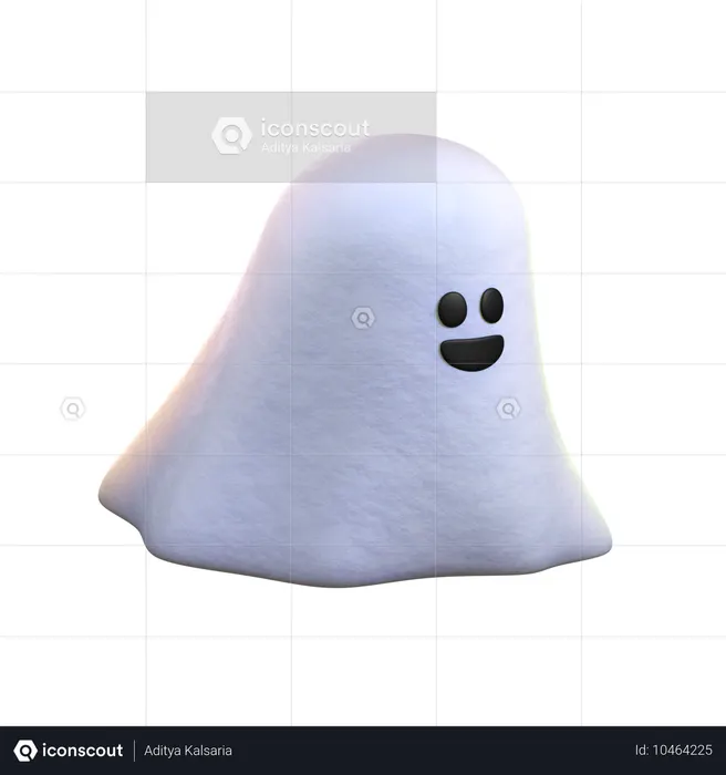 Ghost  3D Icon