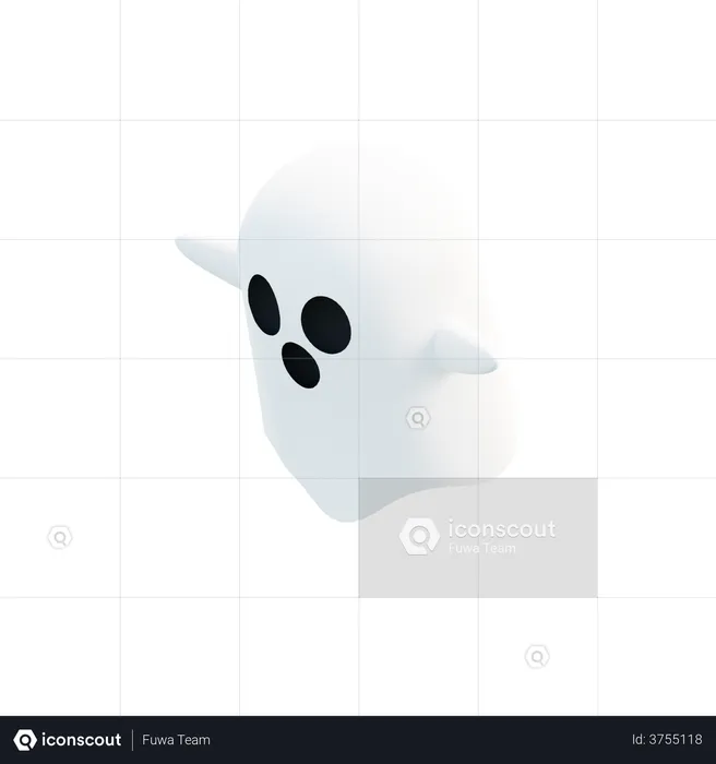 Ghost  3D Illustration