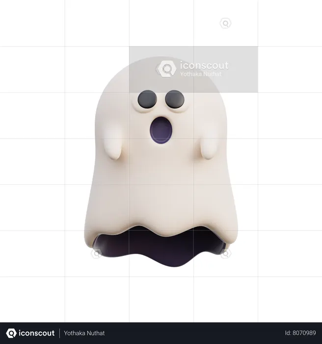 Ghost  3D Icon