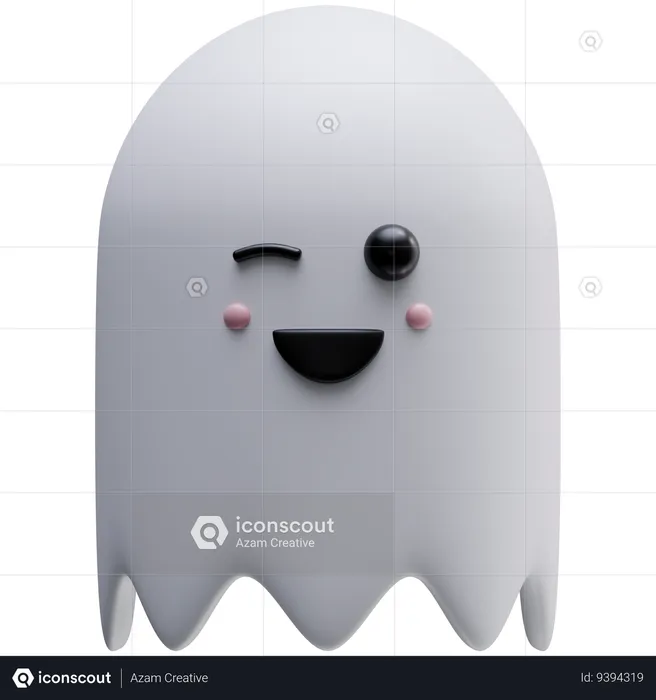 Ghost Wink  3D Icon