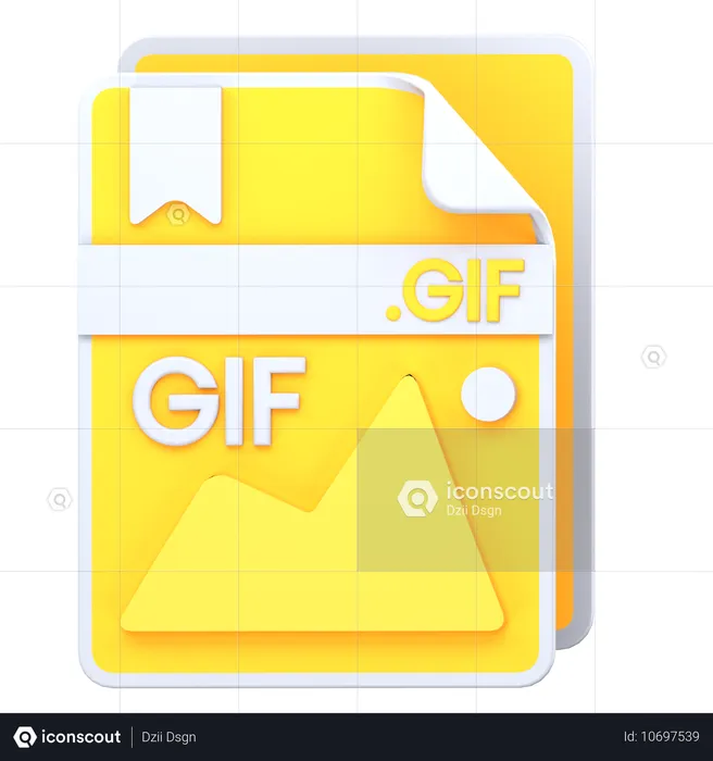 Gif file  3D Icon