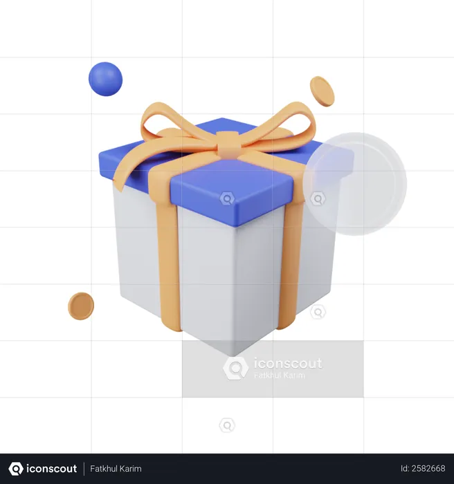 Gift  3D Illustration