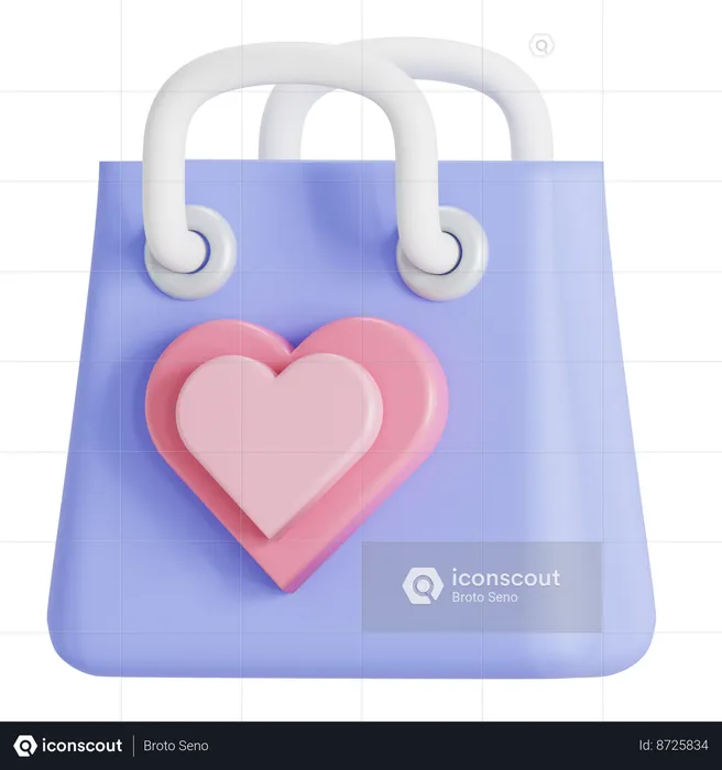 Gift Bag  3D Icon