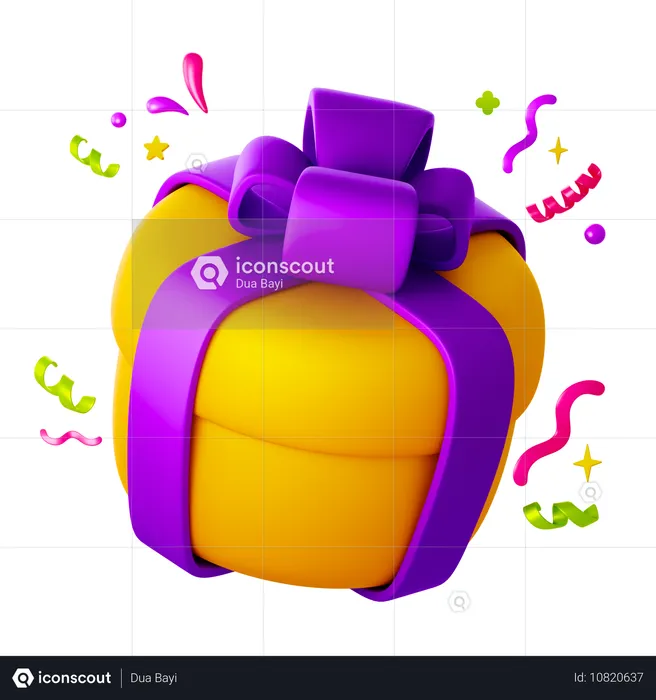 Gift Box  3D Icon