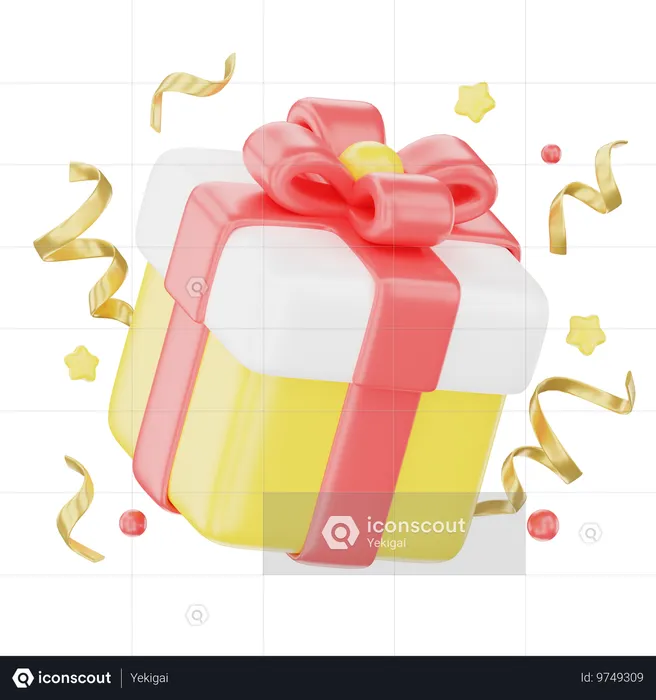 Gift Box  3D Icon