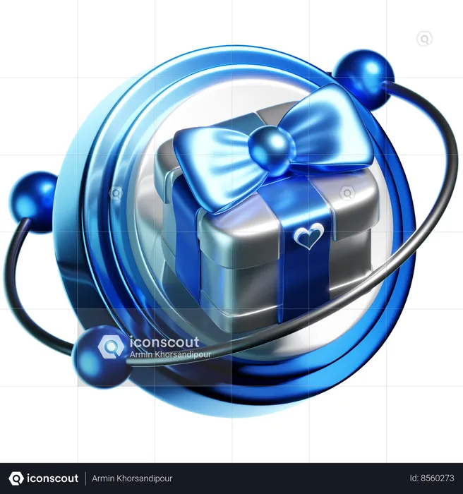 Gift Box  3D Icon