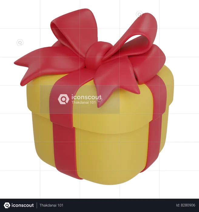 Gift Box  3D Icon