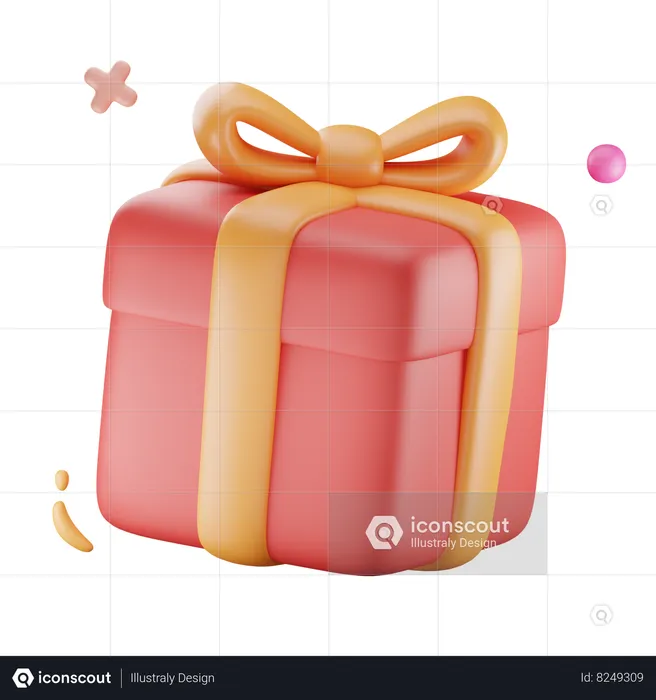 Gift Box  3D Icon