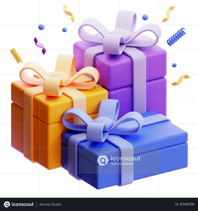 Gift Box  3D Icon