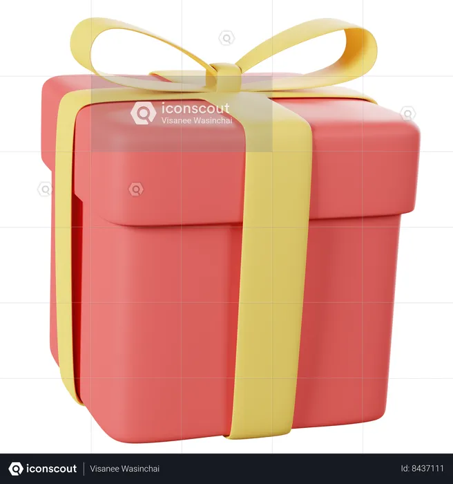 Gift Box  3D Icon