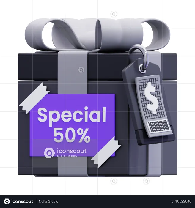 Gift Box  3D Icon