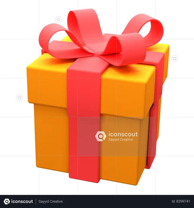 Gift Box  3D Icon