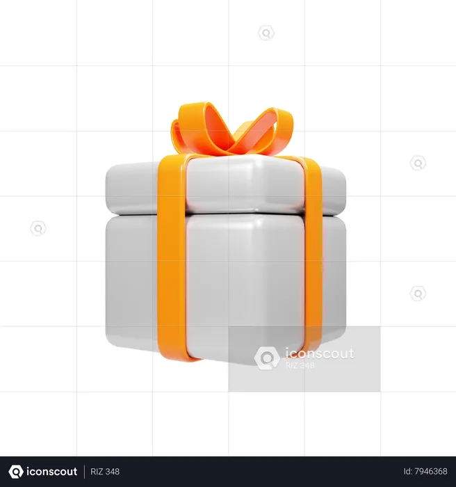 Gift Box  3D Icon