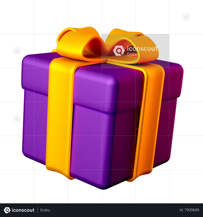 Gift Box  3D Icon