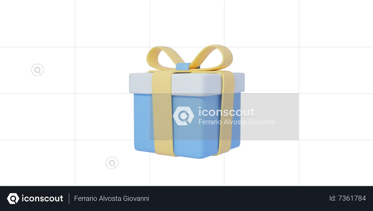 Gift Box  3D Icon