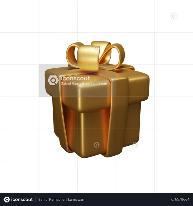 Gift Box  3D Icon